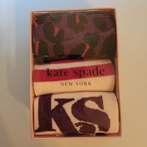 Kate Spade Box Set of Three Pairs of Socks